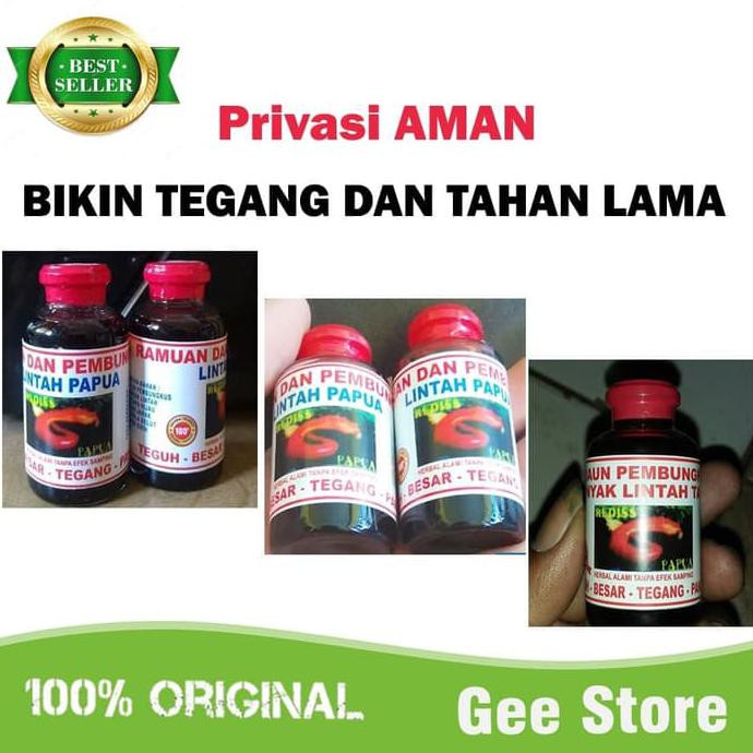 ((Bayar Di Tempat)) Minyak Papua Minyak Lintah Asli Minyak Lintah Hitam Papua A58