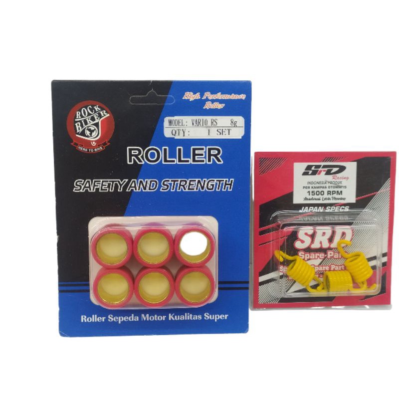 PERKAMPAS GANDA DAN ROLLER VARIO 125 VARIO 150 RACING
