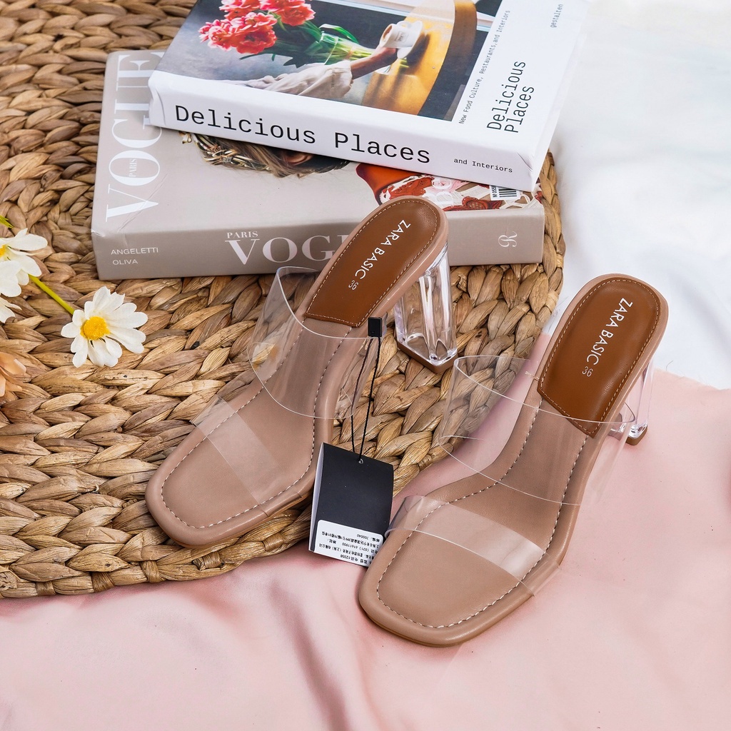 Sepatu ZR 159 / Sandal / Sendal Wanita Import ZR-159 Heels Slip On / Sepatu Casual ZR159 Kekinian Murah dan Kualitas Premium Korea Style ZR159 by Tas Wanita Coco