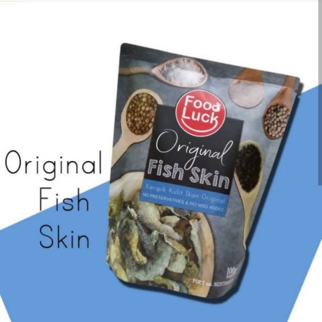 

Fish skin original 100 gram foodluck