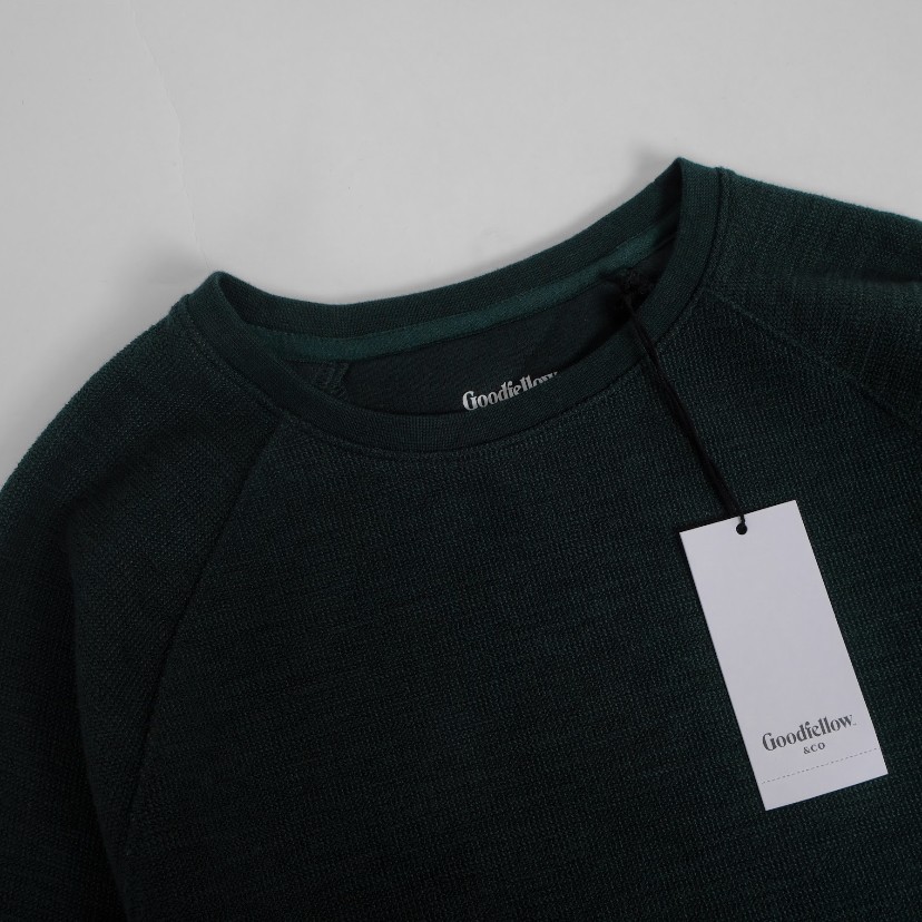 Goodfellow Crewneck Longsleeve Dark Green