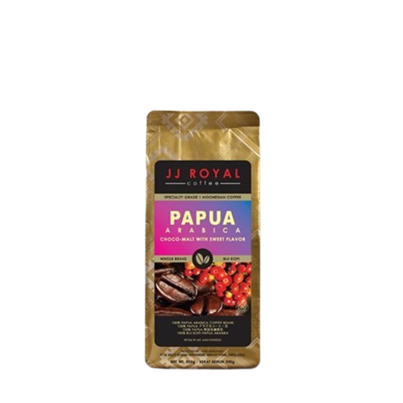 

JJ Royal Coffee Beans Papua Arabica 200 gr