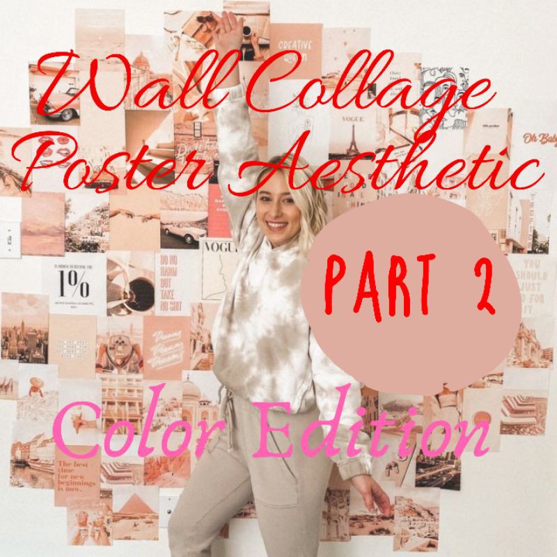 Poster Aesthetic | Wall Collage | Wall Poster | Poster Dinding | Poster Dinding Aesthetic