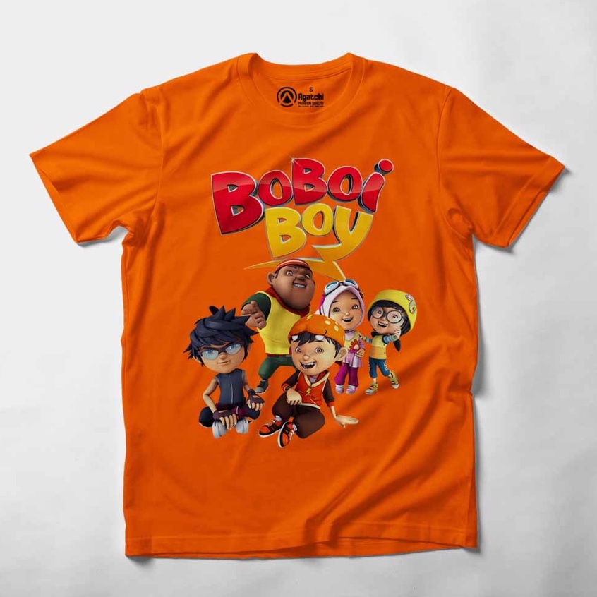 Kaos Atasan Anak Laki Laki Kids T Shirt BoboiBoy And Friend