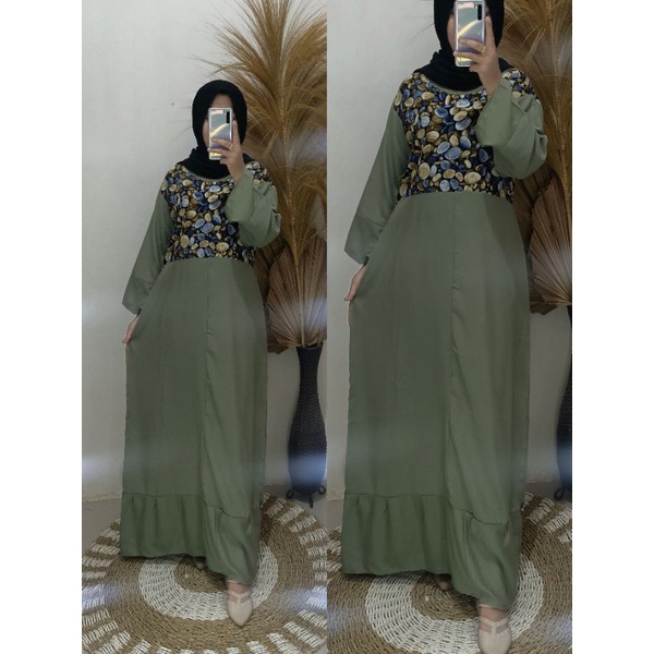 GAMIS WANITA - BAJU GAMIS model terbaru