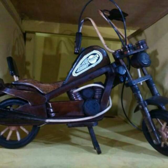 Miniatur motor harley davidson