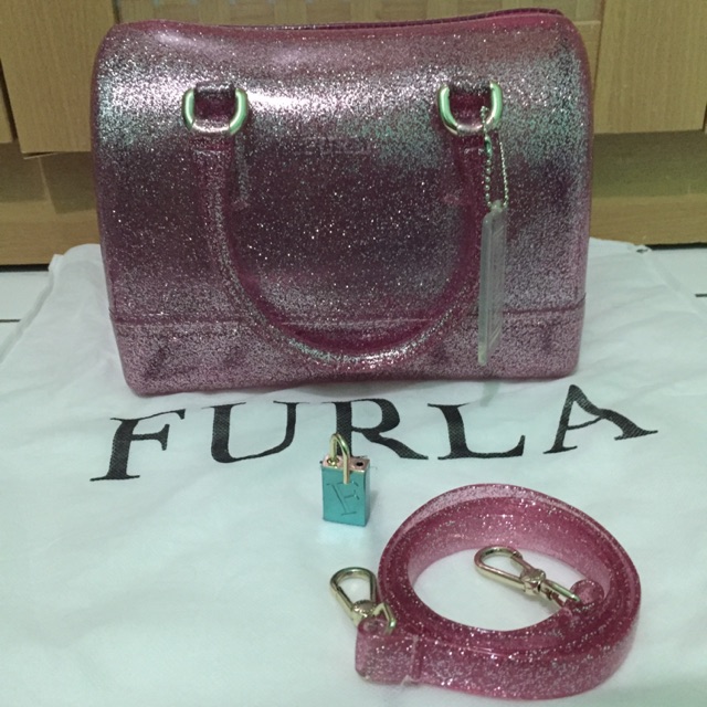 Furla Jelly Mini Glitter