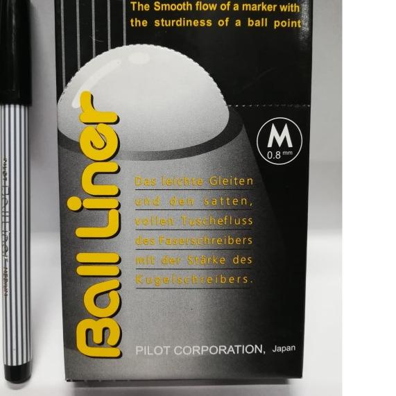 

➾ PEN PULPEN PILOT BALLINER 0.8mm - Merah ☞