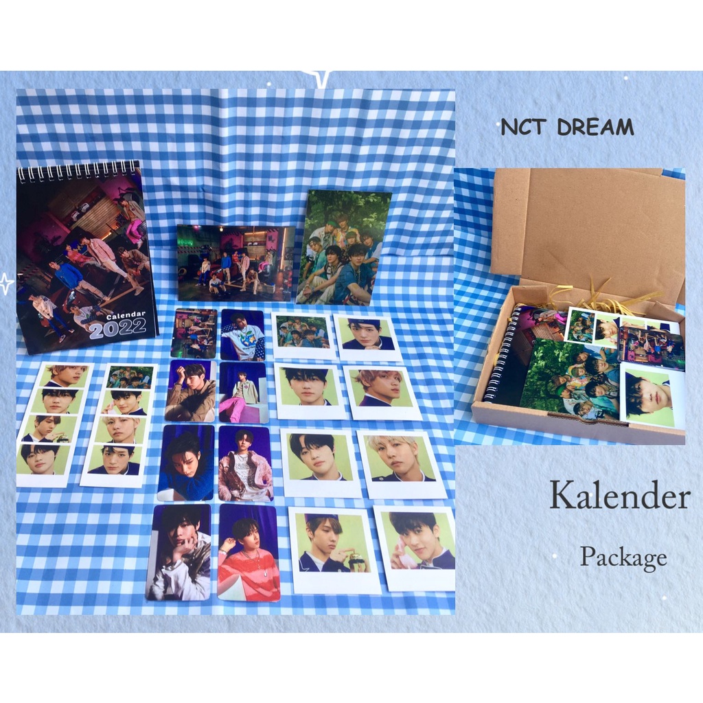 

kalender package kpop/ giftbox kpop / kalender kpop nct dream