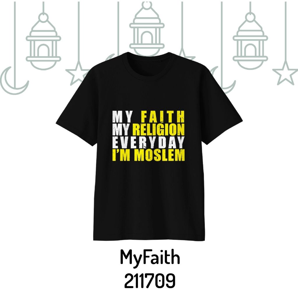 Aitana - Kaos Muslim Series Jannah Trip Untuk Dewasa &amp; Bigsize Bahan Cotton Combed 30s