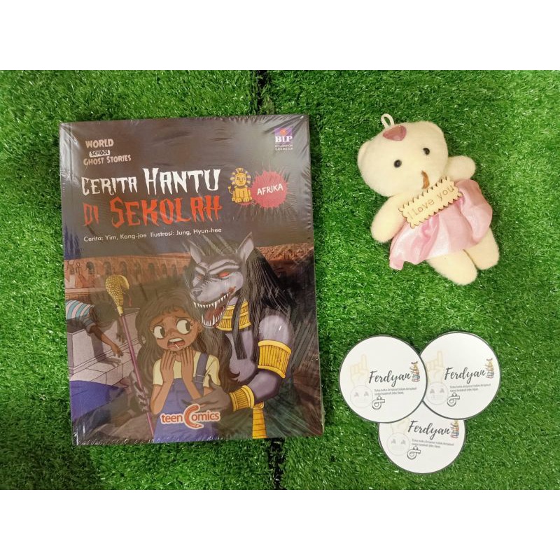 Cerita Hantu Di Sekolah : Afrika by Yim Kang Jae buku komik anak komik horor komik lokal