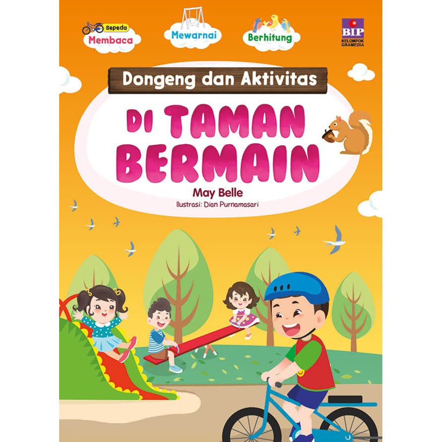 Gambar Taman Bermain Untuk Mewarnai - Mewarnai Gambar