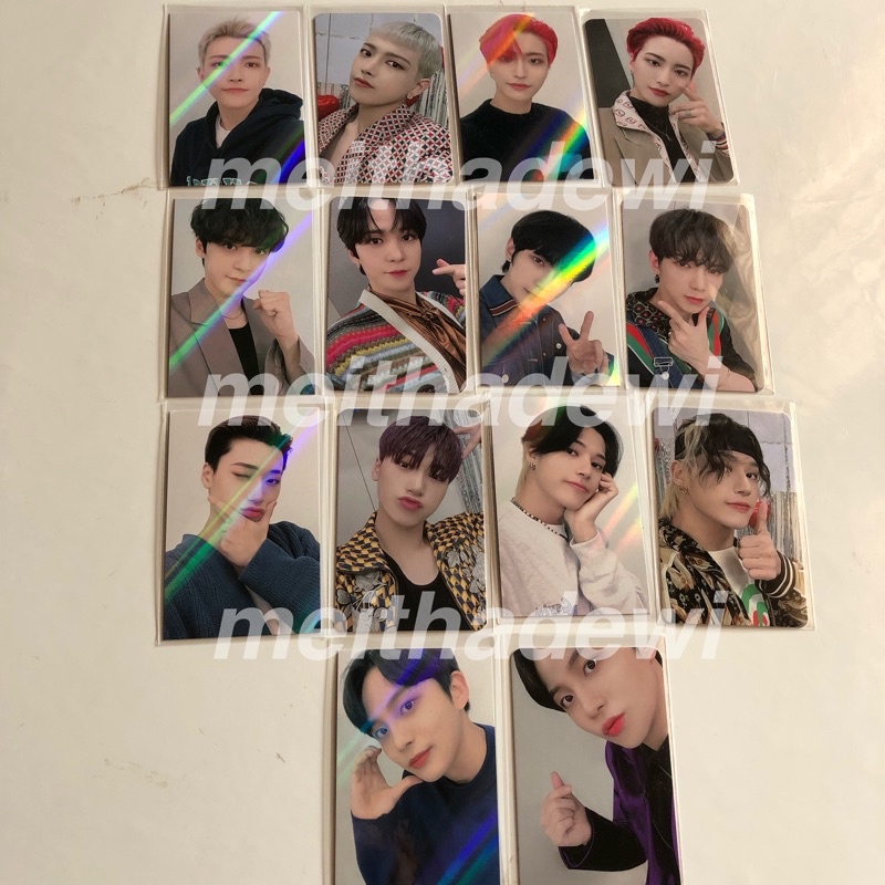 ATEEZ Makestar C / 3.0 Photocard zero fever part 2 / ii pc holo + reg