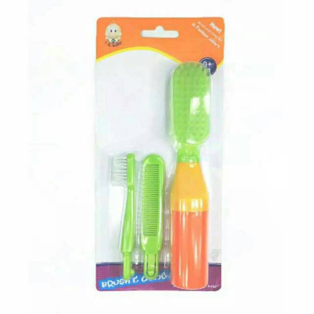 IQ Baby Musical Brush &amp; Comb Set 0M+ - Sisir Rambut Bayi