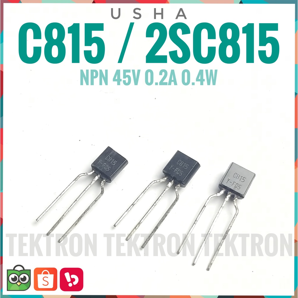 Transistor C815 2SC815 C 815 NPN 45V 0.2A 0.4W