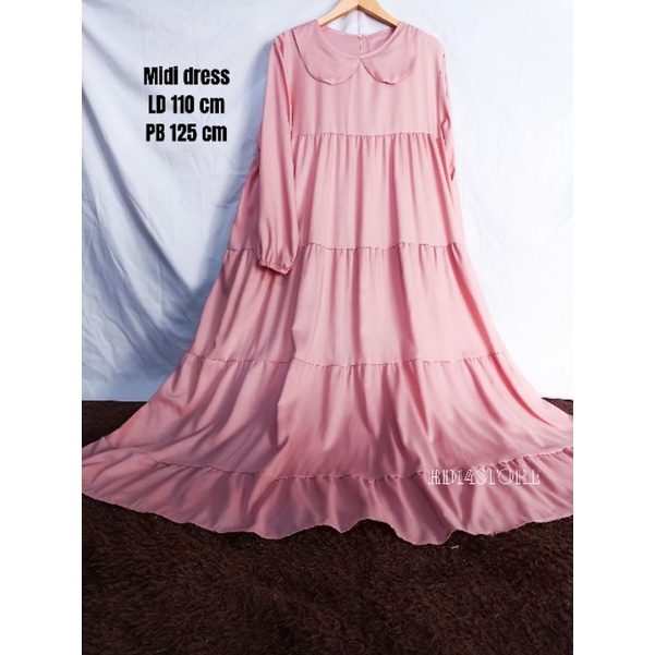 [PROMO]MIDI DRESS/DRESS KEKINIAN/MIDI DRESS MUSLIM