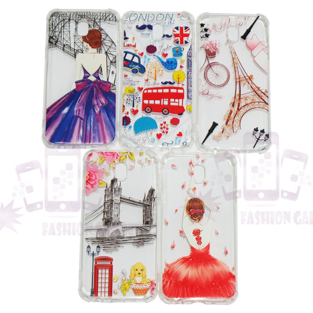 ANTI CRACK Samsung Galaxy J7 Duo Case Anti Shock Casing Soft Motif Unik Samsung Galaxy J7 Duo