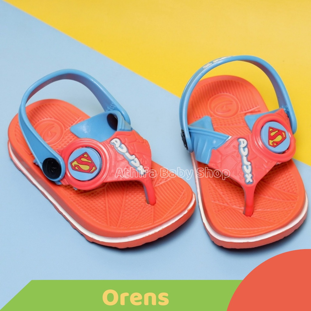 Sepatu Sandal Anak Laki Karakter Superman Usia 6 7 8 9 10 11 Bulan 1 2 3 Tahun Size 20 21 22 23 24 25 Sendal Gunung Karet Balita Bayi Lelaki Cewek Cowok Spatu Sandal Baby Prewalker Karet Phylon Ringan Cowok Karet -dulux 293e-