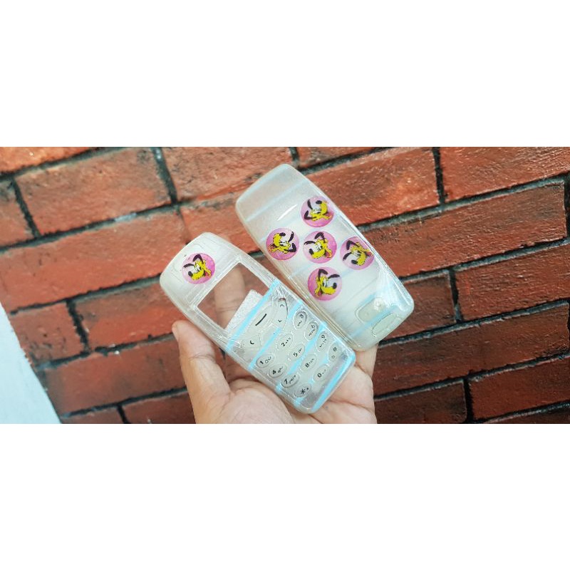 casing nokia 3310 3315 3330 karakter semi transparan trans bening kode 8