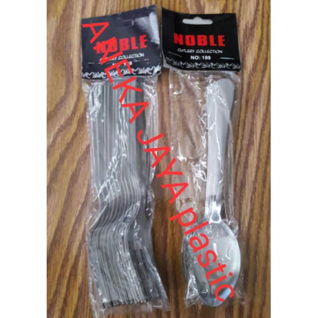 Sendok Garpu Noble Indoglass