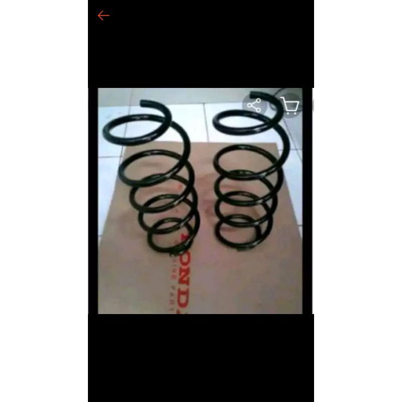 coil spring per keong city z belakang