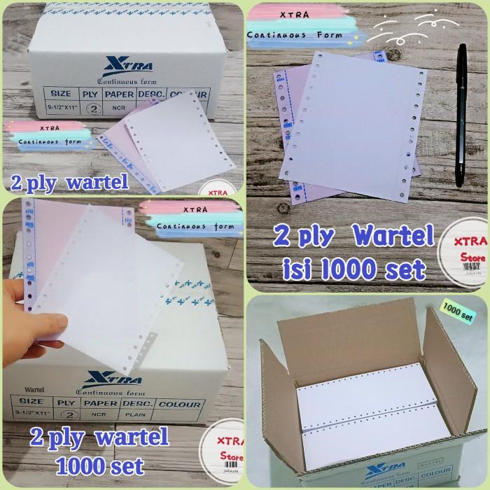 

Kertas | Kertas Wartel 2Ply Continuous Form 1/4 Letter Kualitas Terbaik
