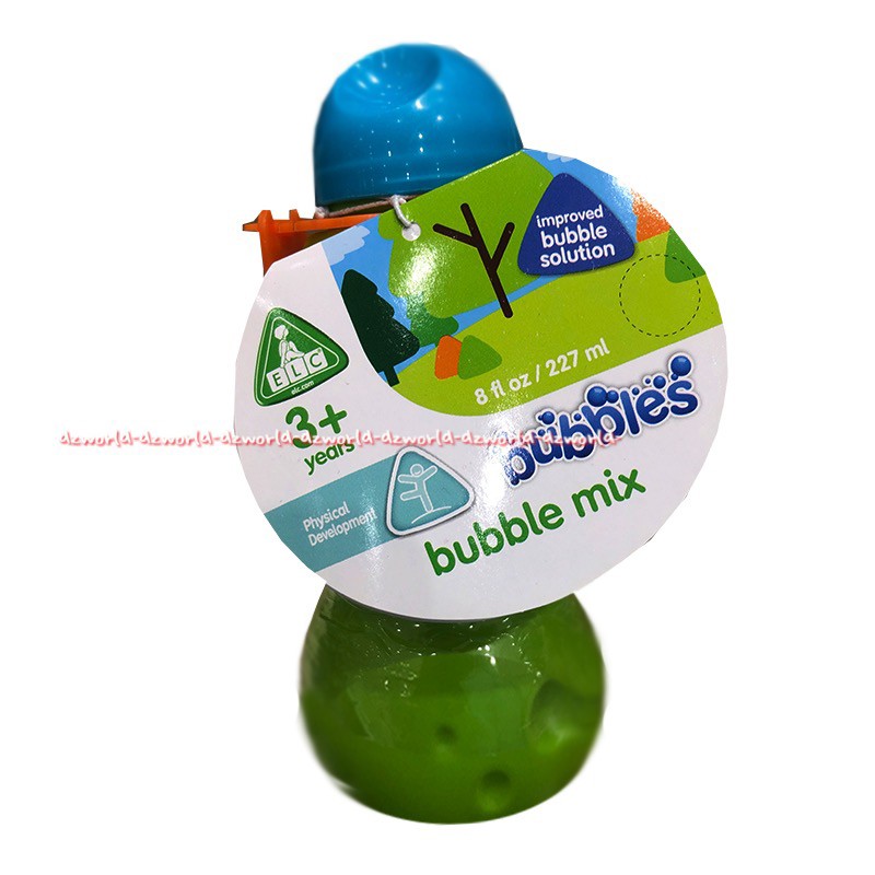 ELC Bubble Mix Mainan Balon Air Balon Babel Untuk Balita Anak 227ml Dengan Botol