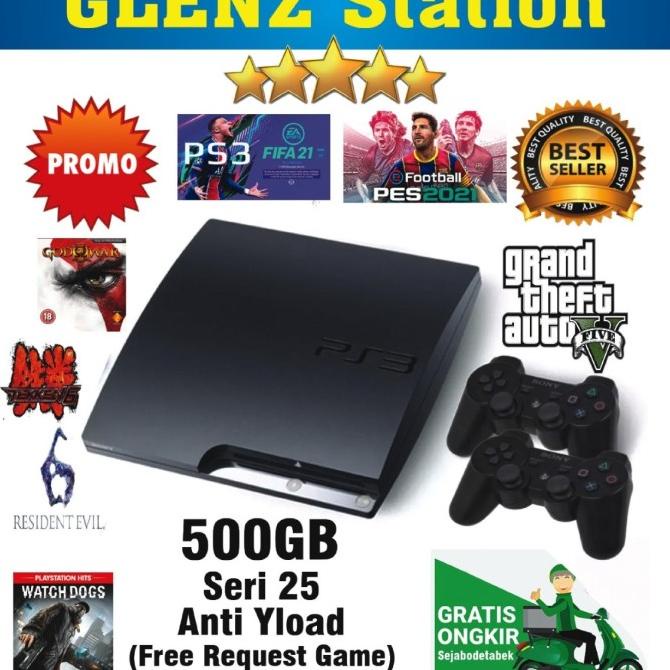 PS3 SLIM CFW 120GB-500GB full game