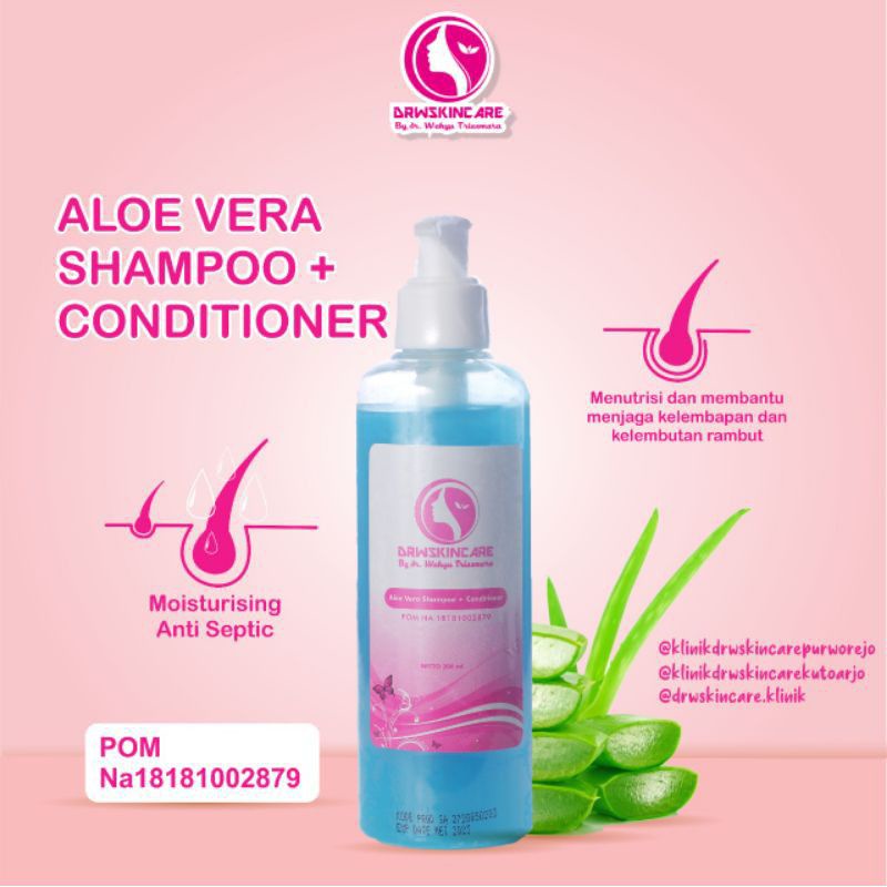 shampo aloevera/shampo penyubur rambut/shampo pelebat rambut