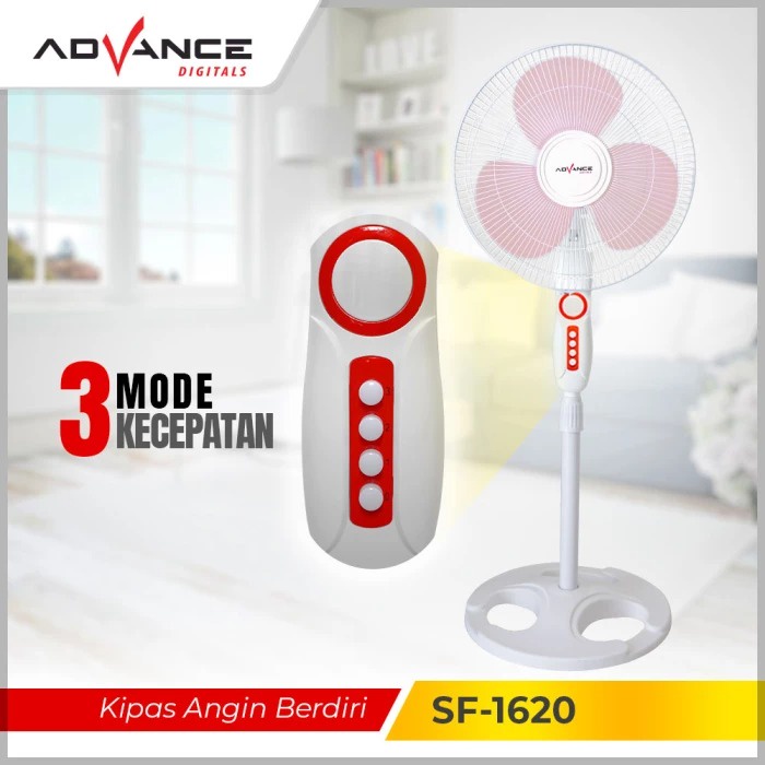 Advance Kipas Berdiri 16&quot; Standing Fan SF 1620