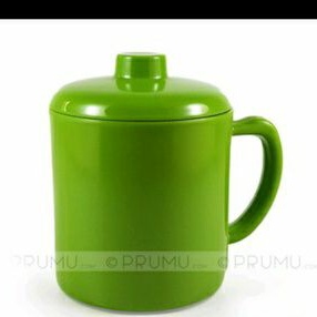 Gelas Mug Tutup Melamin diameter 12cm/ Gelas Mug Tutup Melamin UNICA