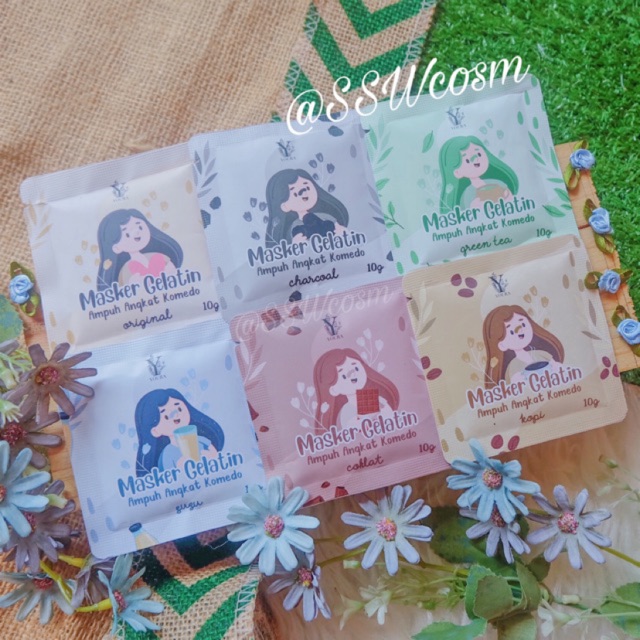 Youra Masker Gelatin Masker komedo