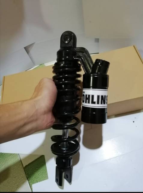 Shockbreaker tabung atas mio beat vario model ohlins full black / shock mio beat vario tabung atas