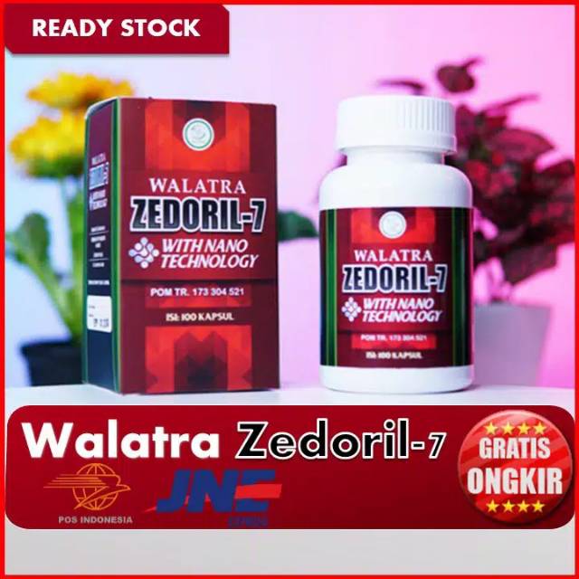 Zedoril 7 Walatra - ORIGINAL asli kapsul zedoril7 Herbal BPOM