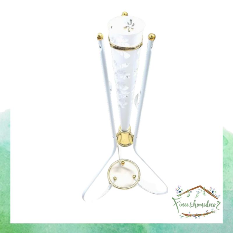 VAS CORONG/POT SUDUT - pot sudut plastik shabby chic