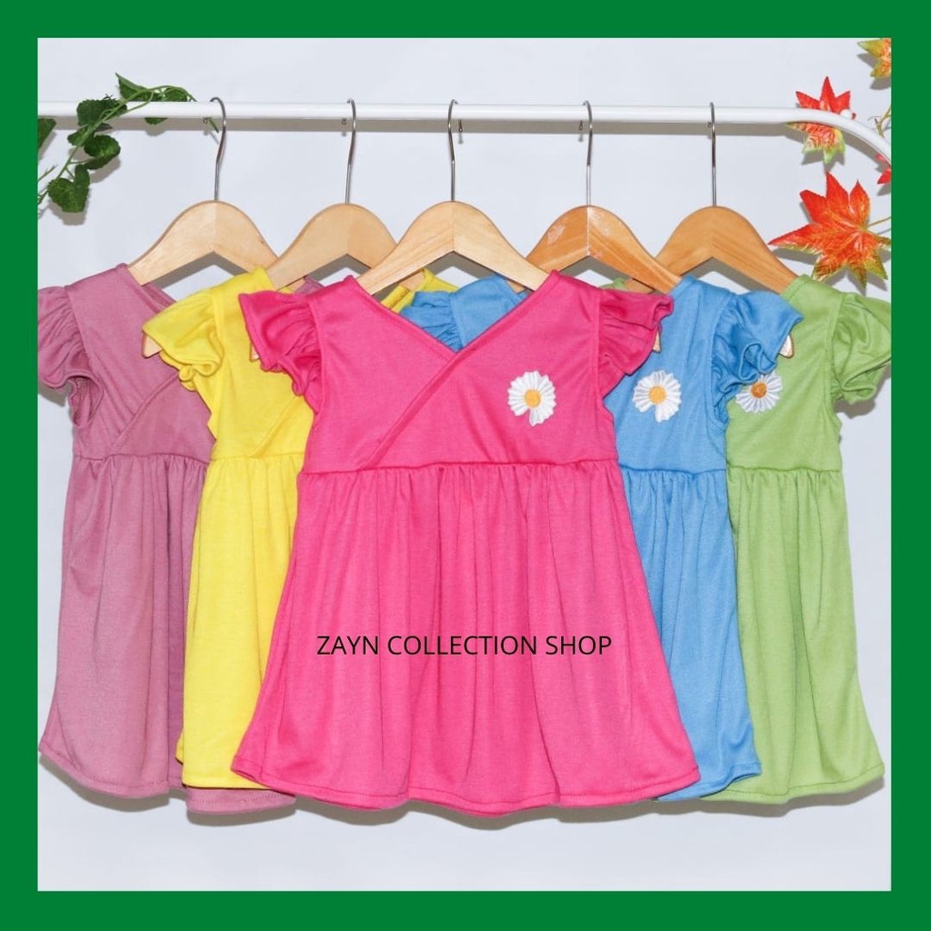 Dress Anak Bayi Perempuan Pakaian Harian Cewek