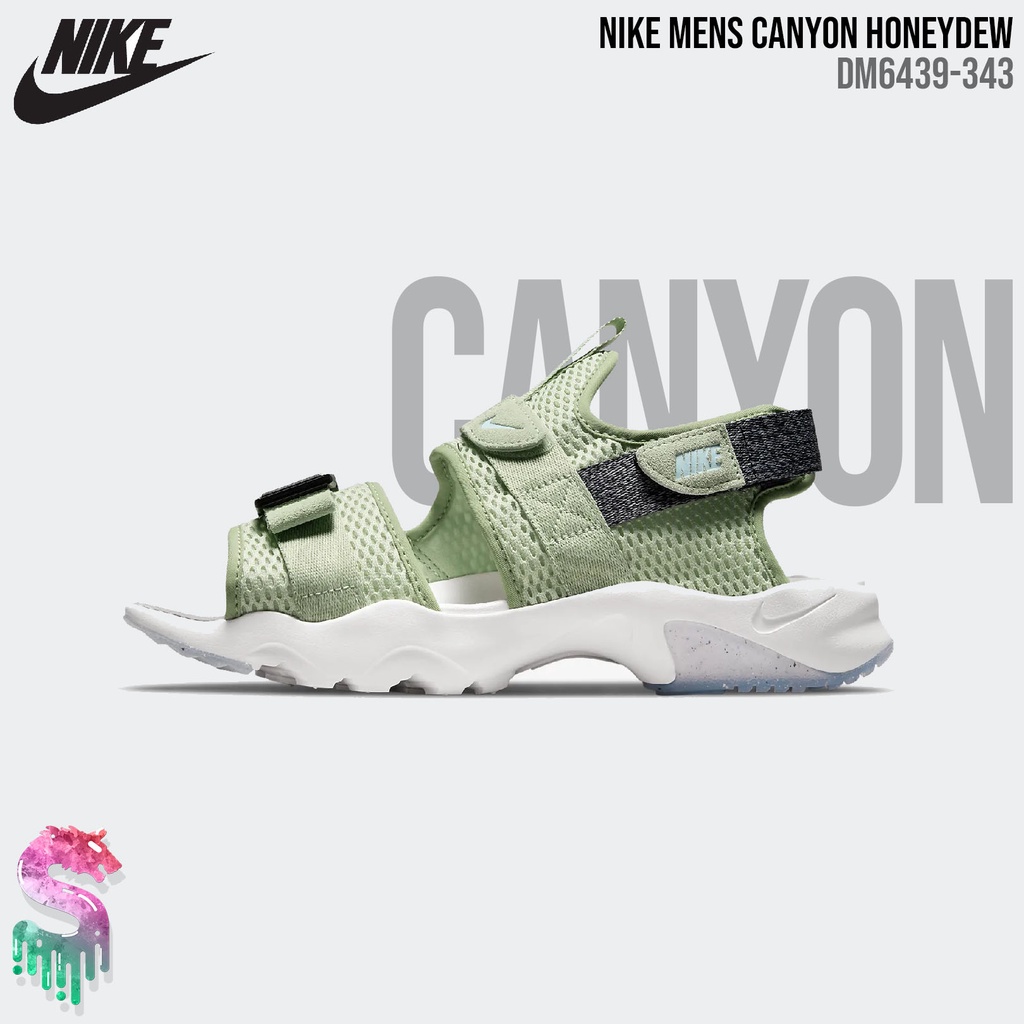 Nike Canyon [DM6439-343] Honeydew Mens Original BNIB - Sepatu Sandal Pria