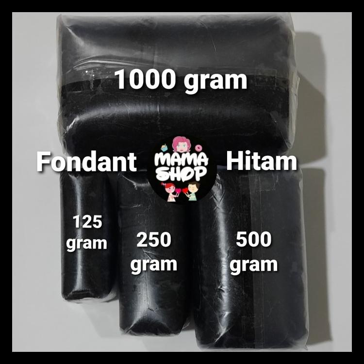 

FONDANT HITAM MERK DONNICA 125 GRAM GULA DEKOR BAHAN HIASAN KUE BERKUALITAS