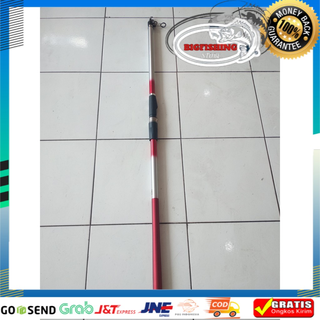 Joran Surf Maguro HURICANE 360 390 420 Carbon, Joran Laut Murah