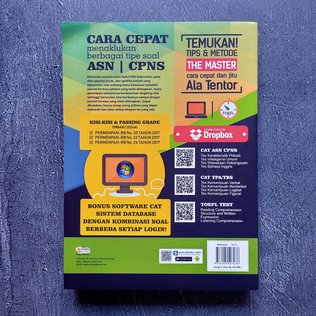 Buku Ori Murah Cara Cepat Menaklukan Berbagai Tipe Soal Seleksi Masuk Asn Cpns Shopee Indonesia