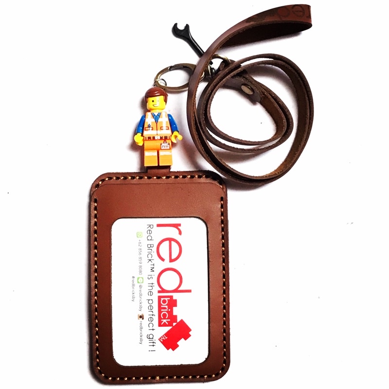 

LEGO Emmet Name Tag Genuine Leather (LEGO The Movies)