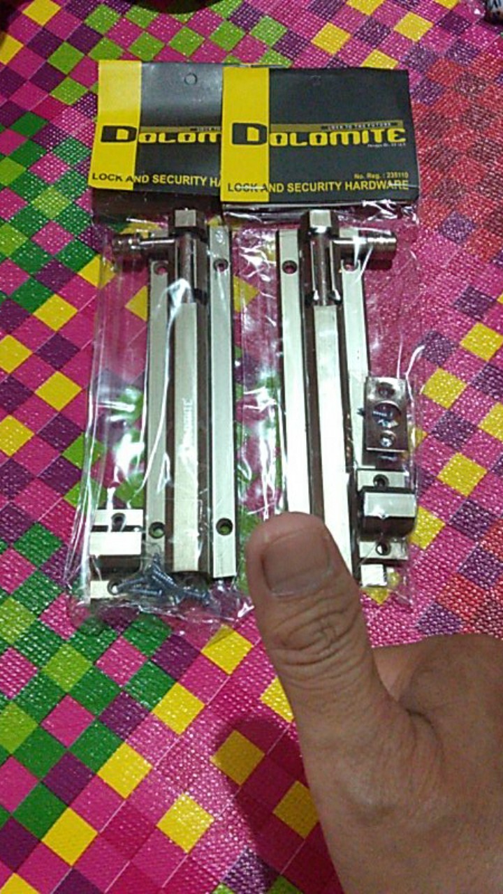 Grendel Alumunium / Slot Pintu Dolomite