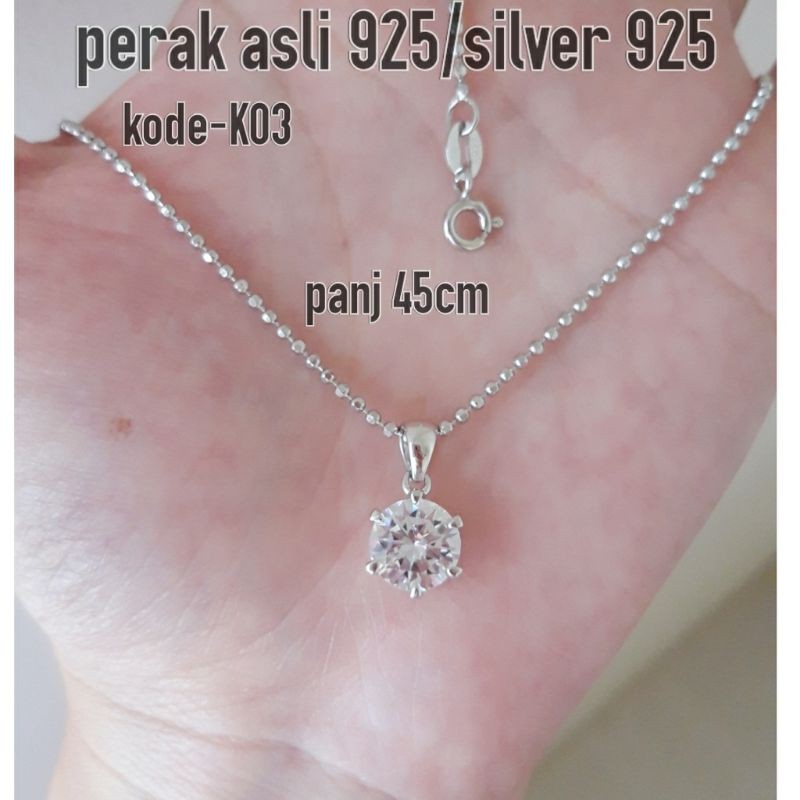KALUNG/KALUNG DESI/KALUNG BIJI LADA/KALUNG PERAK/PERAK ANTI KARAT/KALUNG WANITA/KALUNG SIMPLE