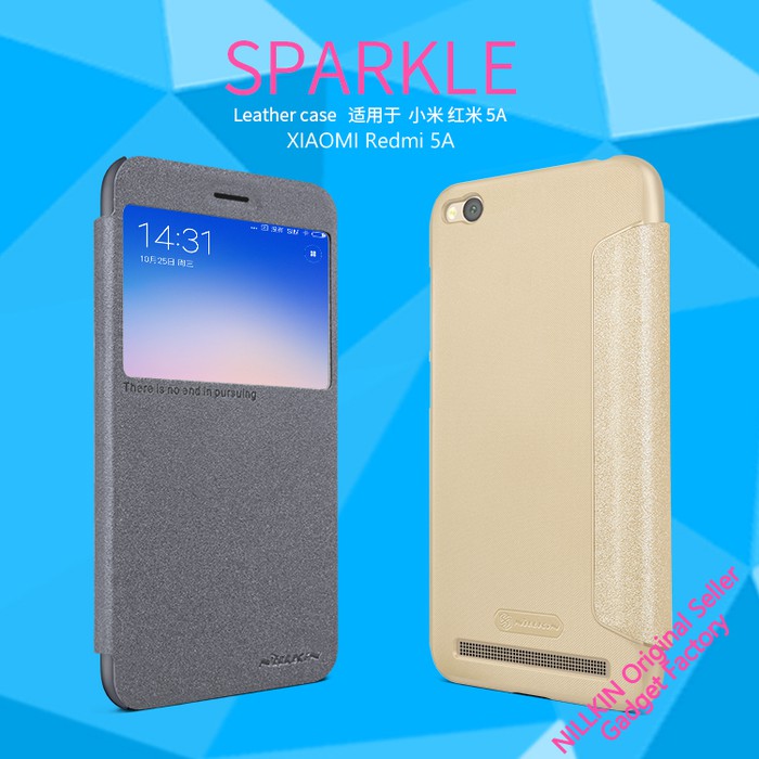 XIAOMI Redmi 5A Flip Cover NILLKIN Sparkle Case