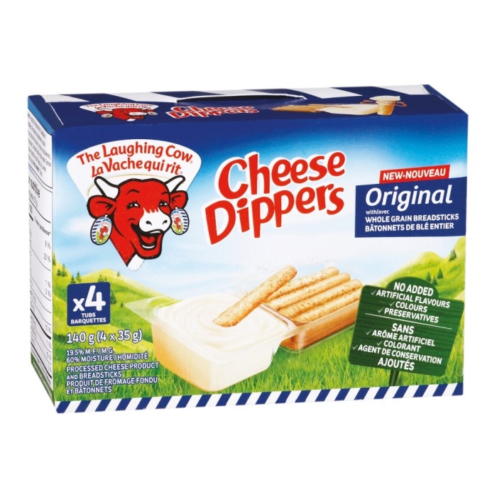 

⭐ COD ⭐ Laughing Cow Cheese Dippers 140 gr