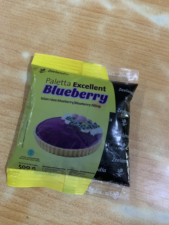 

Paletta Blueberry 500 gr / selai Blueberry halus