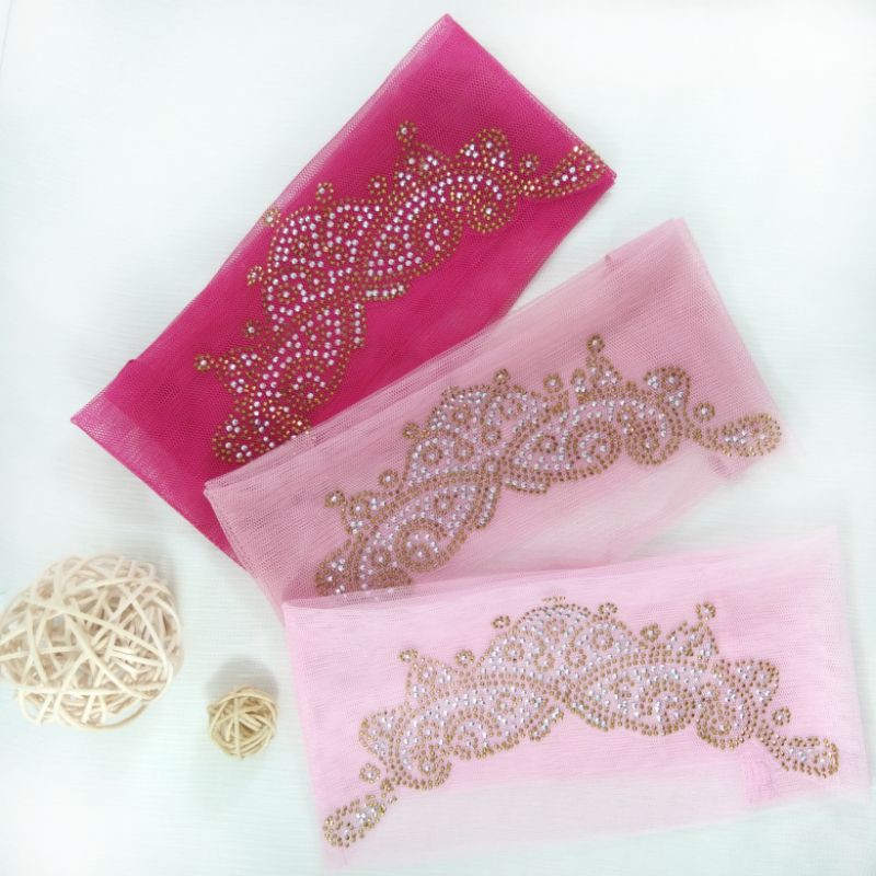 Inner Bandana Hijab Bahan Tile Diamond Sprinkle