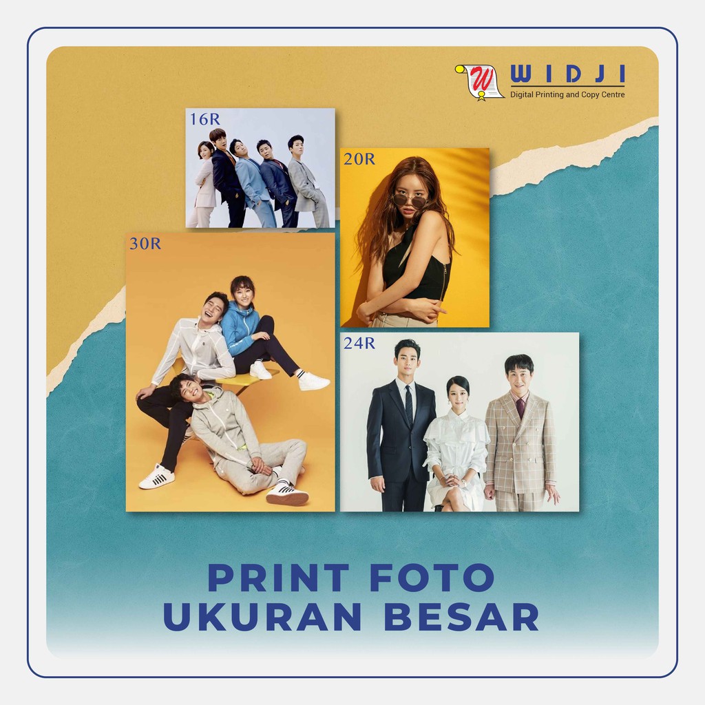  Cetak  Foto  Ukuran Besar 16R  20R 24R 30R Bahan Glossy 