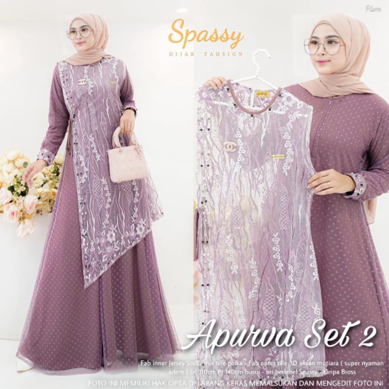 APURVA SET '2  BY SPASSY