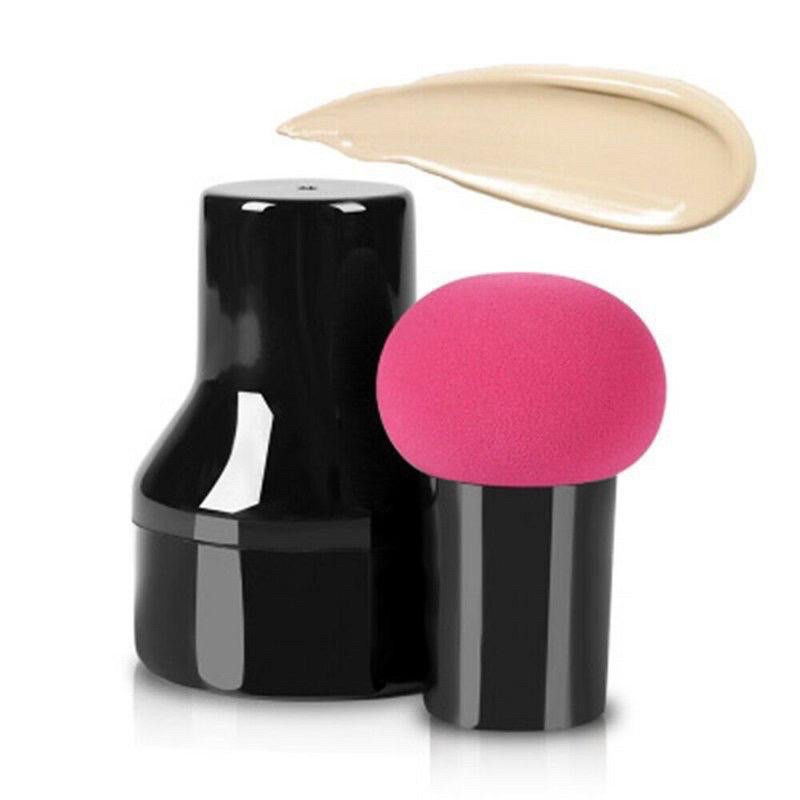 1234OS - Spon Jamur Beauty Gagang Sponge Mus Blend Sponge Beauty Blender Make Up Tool (1KG= 45PC)